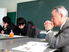 Prof.Tomiya Watanabe, at seminar in Tohoku Inst.Tech., Jan.26, 2012