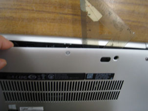 ProBook650G5の裏蓋を外す